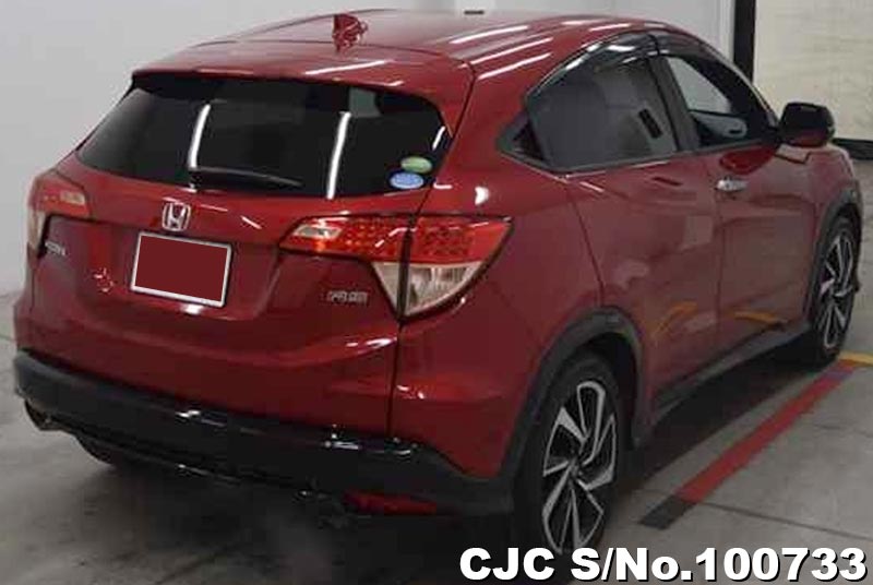 Honda Vezel in Red for Sale Image 2